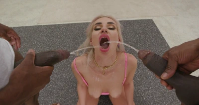 My First Interracial DAP Goes Wet, Coco De Wit, 2On1, BBC, Balls Deep, DAP, DP, Big Gapes, Pee Drink, Creampie Swallow