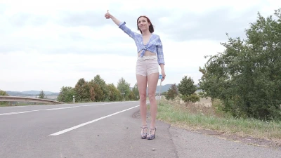 Cover for 'Hitch-Hiking Wet, Indy Lix, 5On1, BWC, ATM, Balls Deep, DP, Rough Sex, Gapes, Pee Drink/Shower, Cum In Mouth, Swallow'