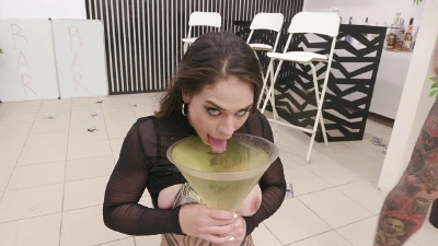Elite Slut Wet, April Bigass, 5On1, ATM, Balls Deep, DAP, Extreme Deepthroat, No Pussy, Rough Sex, Pee Drink, Pee Shower, Cum In Mouth, Swallow